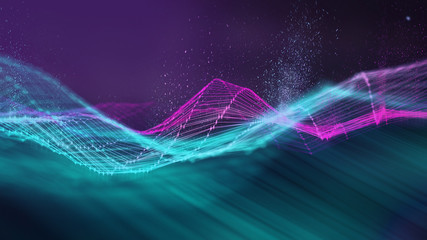 Blockchain technology background. Cryptocurrency fintech block chain network and programming concept. Abstract Segwit.