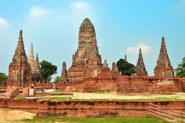 Fototapeta premium Monuments and ruins of Ayutthaya