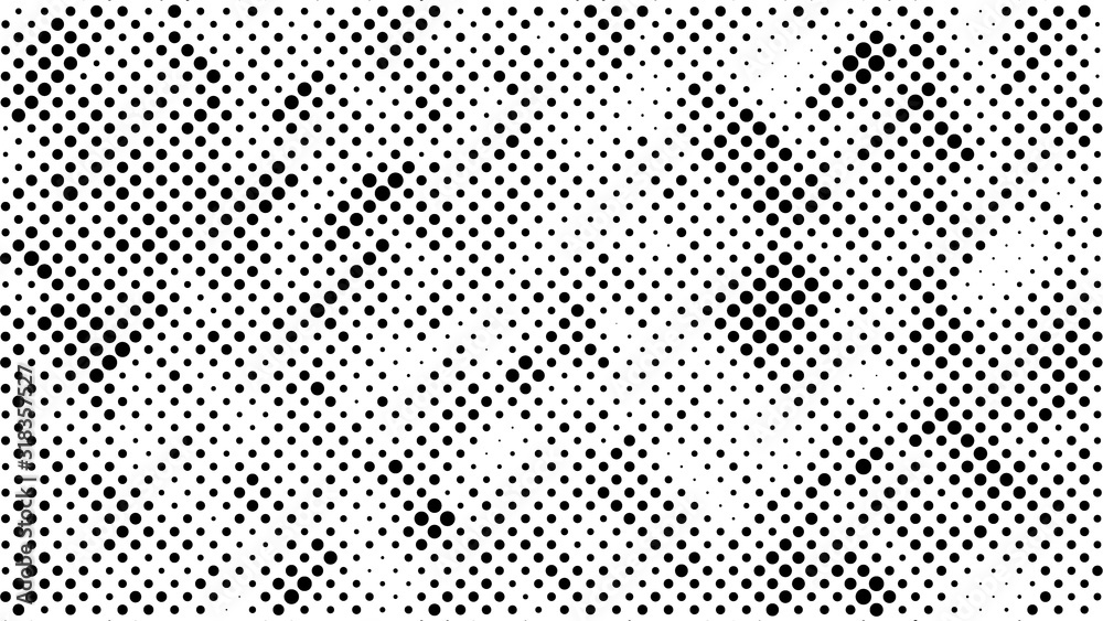 Canvas Prints halftone dotted background. halftone effect vector pattern. circle dots isolated on the white backgr