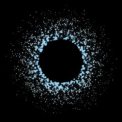 Halftone dotted background. Halftone effect vector pattern. Circle dots isolated on the white background..