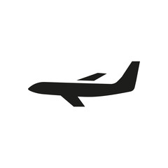 Airplane icon. Vector. Isolated.