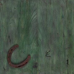 green wooden background for St. Patrick's Day