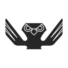 Totem vector icon.Black vector icon isolated on white background totem.