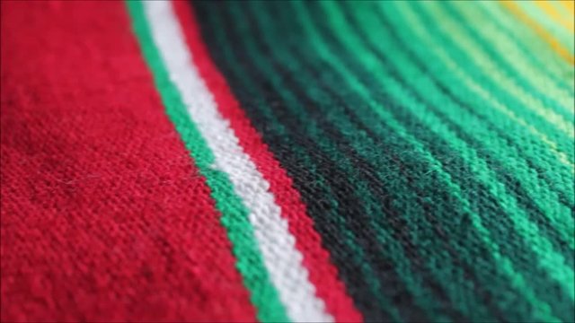 poncho Mexican mexico background serape traditional culture textile copy space blanket rug poncho cinco de mayo rug serape fiesta traditional Mexico background with stripes stock, footage, video, clip