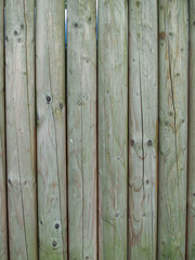 closeup on a wooden fence