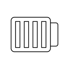 Battery, energy icon. Simple line, outline vector electro power icons for ui and ux, website or mobile application