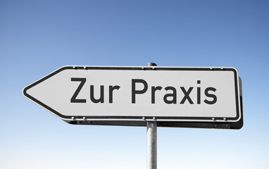 Wegweiser, zur Praxis