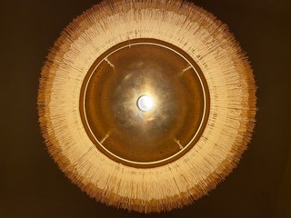 lamps in the chandelier bottom view