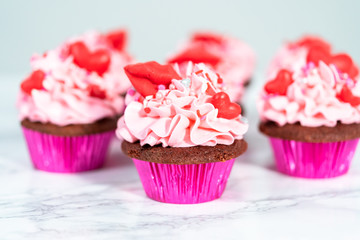 Red velvet cupcakes