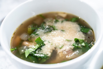 White bean soup