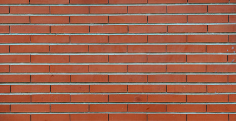 red bricks on wall