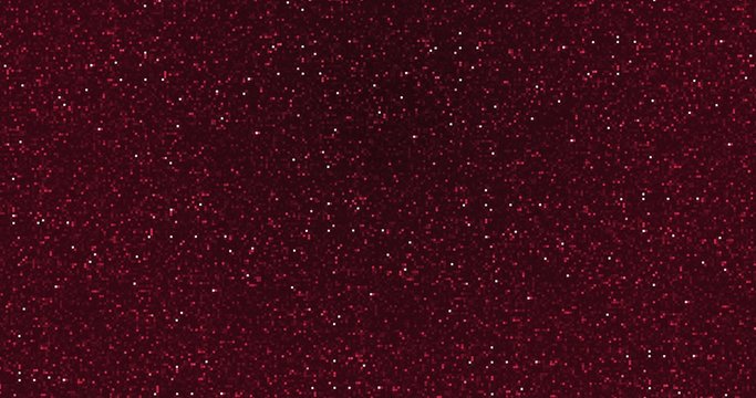Fototapeta Red glitter dust background for festival, party, event. Gold glamur texture Loop animation.