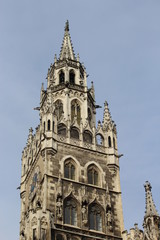 Fototapeta na wymiar Turmspitze München