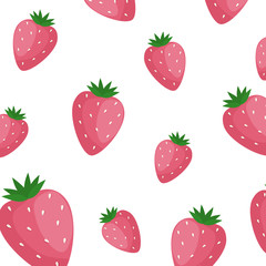 background of delicious strawberries fruits vector illustration design