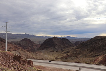 Desert Mountain Landscape 