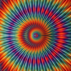 Colorful ornamental kaleidescope background.