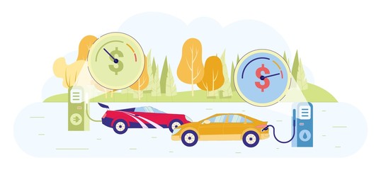 Comparison Price Maintaining different Cars Banner