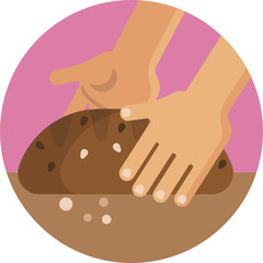 Bakery vector icons illustration cakes pies baking © Ion