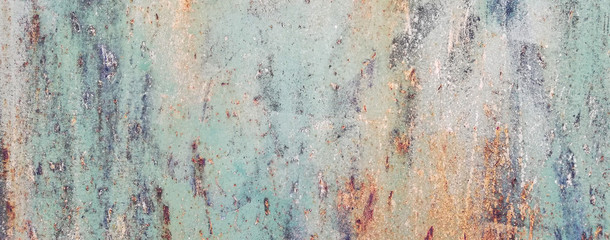 texture of rust on old metal surface background - obrazy, fototapety, plakaty