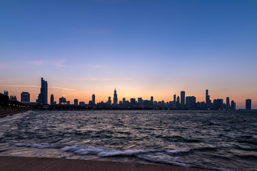 Downtown Chicago panorama