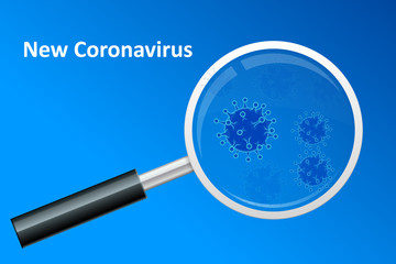 China battles Coronavirus outbreak. Coronavirus Outbreak, Travel Alert concept. The virus attacks the respiratory tract, pandemic medical health risk