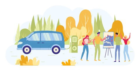 Discussion Travel while Recharging Car Outdoor.