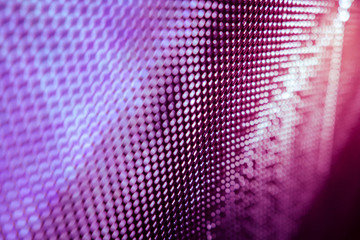 CloseUp LED blurred screen. LED soft focus background. abstract background ideal for design.
