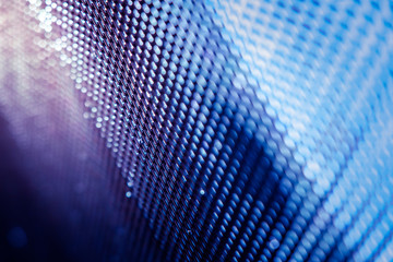 CloseUp LED blurred screen. LED soft focus background. abstract background ideal for design.