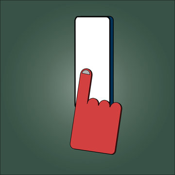 Mano con Celular