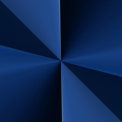 Dark blue colored lines with starburst and 3d perspective illustration background.