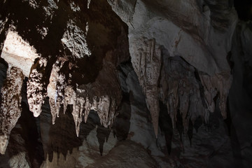 Inside the cave