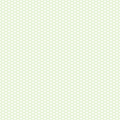 Seamless pattern in green color made of circles. Inspired of banknote, money design, currency, note, check or cheque, ticket, reward. Watermark security. Vector.