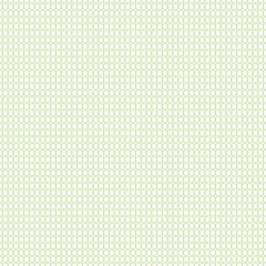 Seamless cross pattern in green color made of circles. Inspired of banknote, money design, currency, note, check or cheque, ticket, reward. Watermark security. Vector.