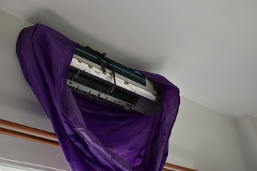 cleaning air condition system in home improvement