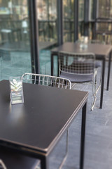 Element decorated in coffee shop,