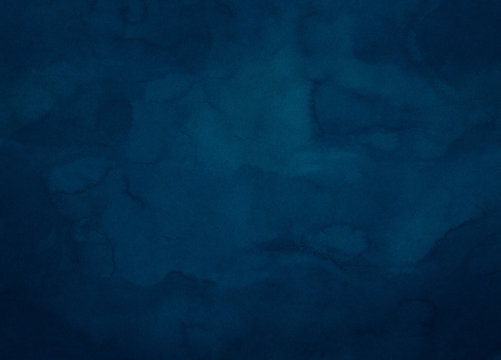 Dark Blue, Blue And White Watercolor Paint On Canvas. Texture, Background,  Wallpaper Stock Photo, Picture and Royalty Free Image. Image 101410994.