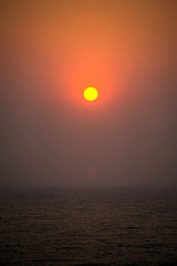 Fototapeta na wymiar Sunrise over the sea, Sydney Australia