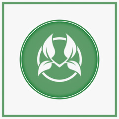 Obraz premium Abstract ecology tree concept illustration.