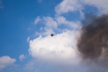 powerful & energetic & dynamic airshow