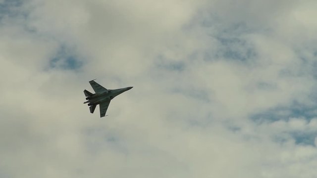 Aerobatic manoeuvre of fighter jet