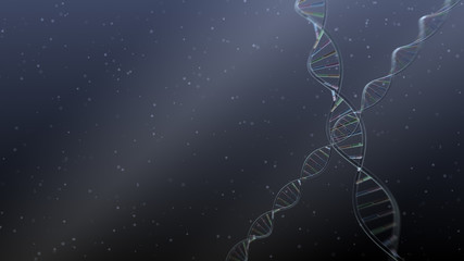 DNA Strand Helix Genome Medical Science image background