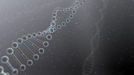 DNA Strand Helix Genome Medical Science image background