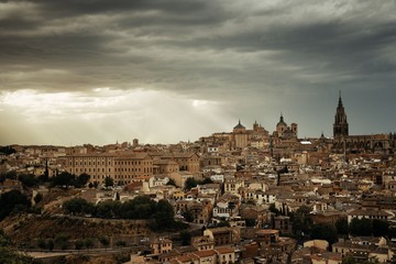 Fototapeta premium Toledo skyline