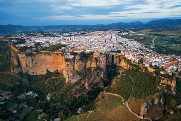 Ronda aerial view