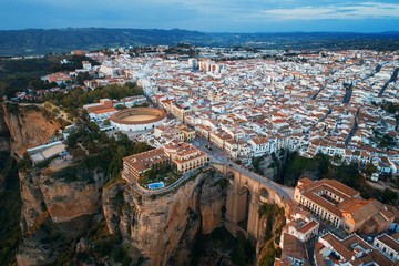 Ronda aerial view