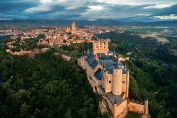 Alcazar of Segovia - obrazy, fototapety, plakaty