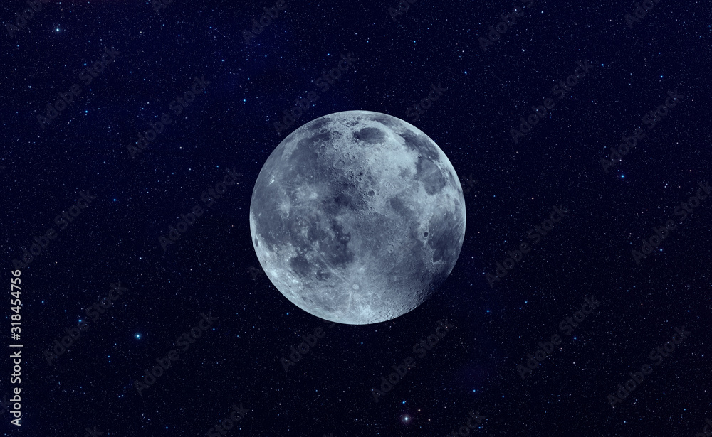Poster full blue moon 