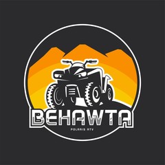 atv logo sport adventure consept © Pillow Leaf