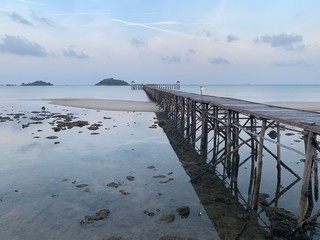 pier on the beach