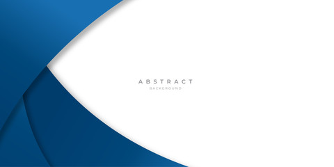 Modern blue abstract curve lines background for presentation design, banner, brocure, and business card
